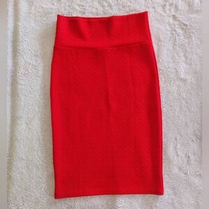 Women's red skirt. Size XS
